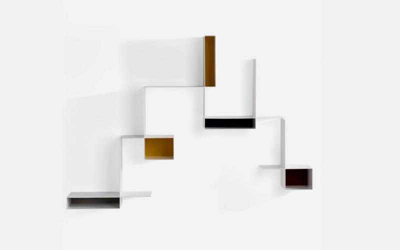 Libreria Randomissimo MDF Italia Bortoluzzi Arredamenti